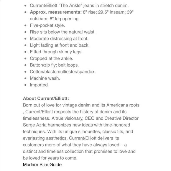 Current/Elliott Grey Skinny Jeans - Picture 8 of 9